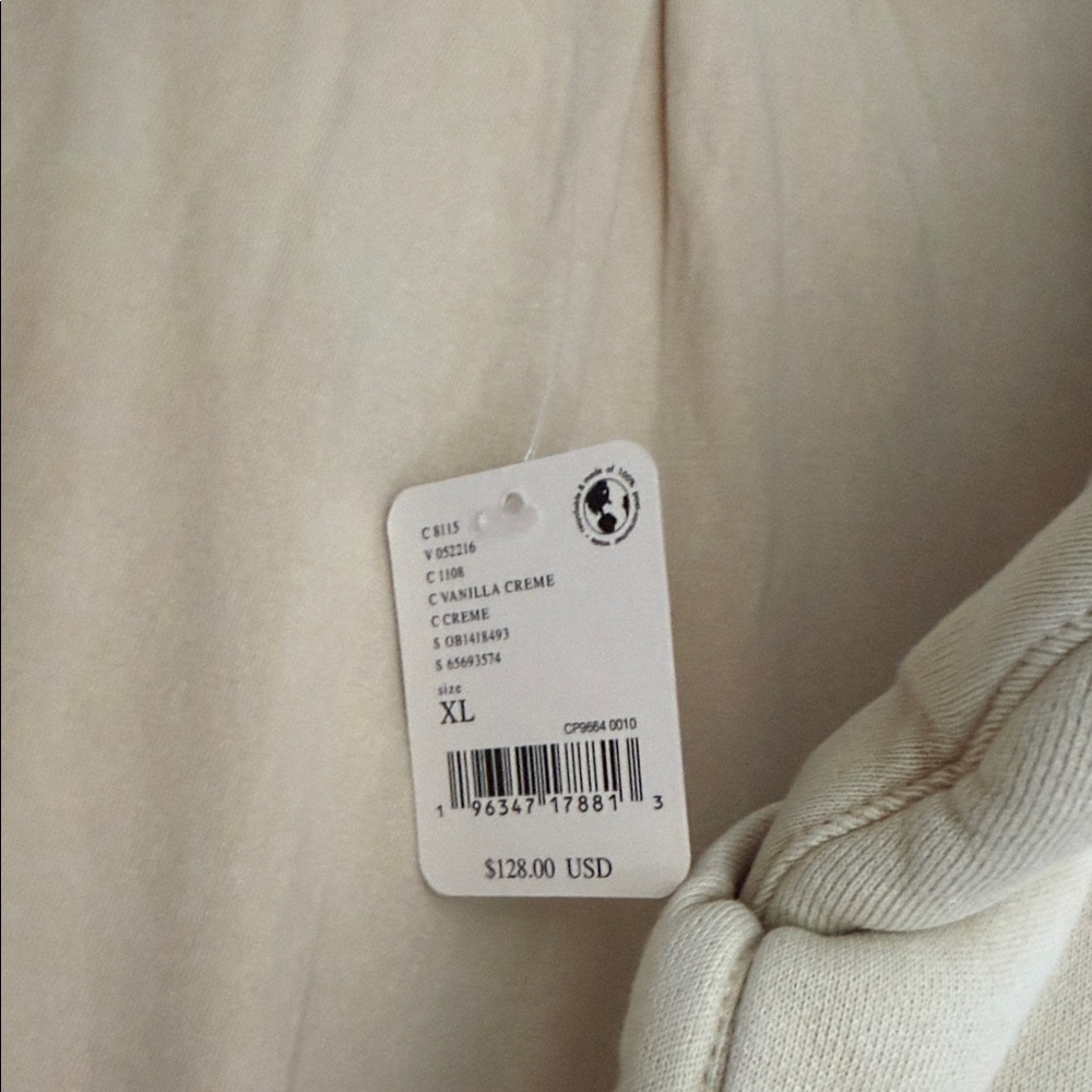 Free People Cream Quilted Puffer Vest - Picture 3 of 5
